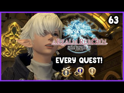 FFXIV ✨Every Quest✨ Episode 63: Alphinaud's New Organisation ✨ 7 September 2024