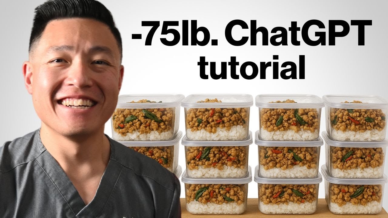 I lost 75lb. How to use ChatGPT for rapid weight loss (Full Tutorial)