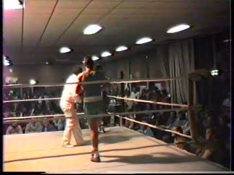 Boxing titles 1985 light welterweight semi-final Birkenhead