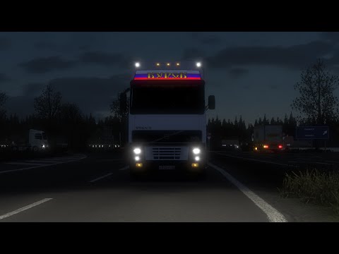 обзор мода (Volvo FH 12/16 I Generation v 1.2 ) для ETS2