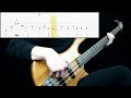 Eros Ramazzotti - Otra Como Tu (Bass Cover) (Play Along Tabs In Video)
