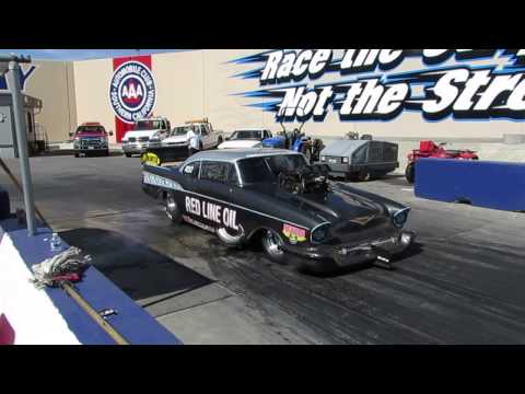 JOHN SCIALPI BURNOUT AUTO CLUB DRAGWAY IN FONTANA TESTING DB LEVELS