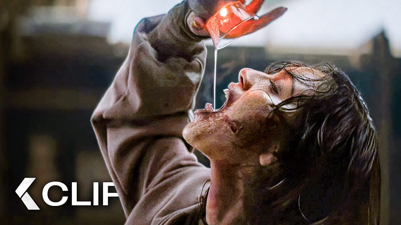 Hot Wax Drink Unleashes Her Demons Scene - EVIL DEAD BURN (2026)