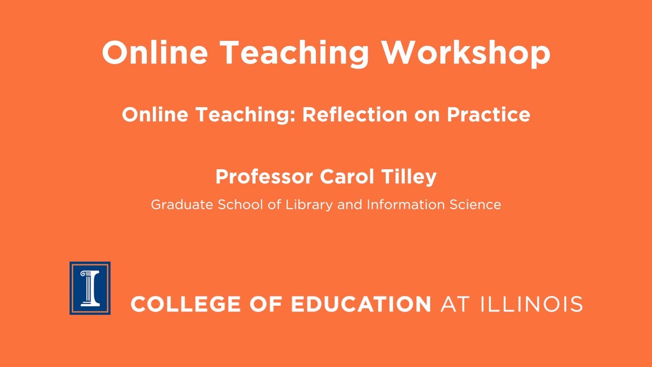 Online Teaching Workshop
