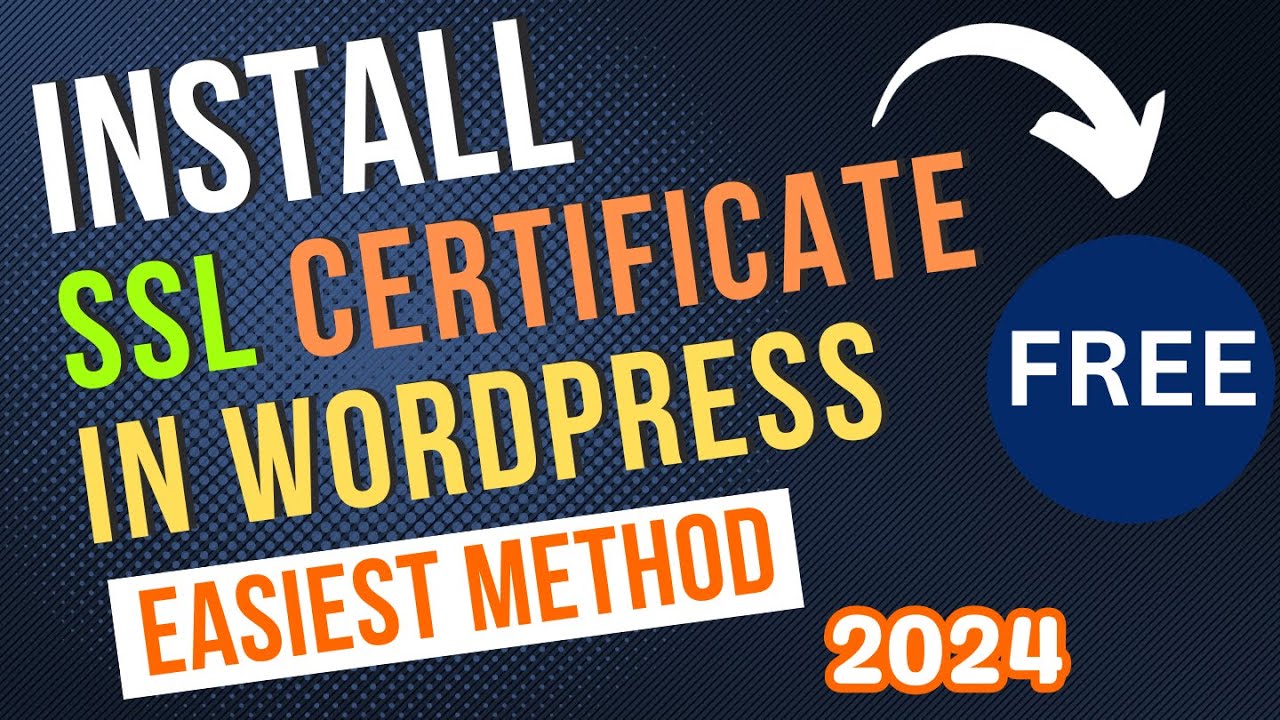 Install SSL Certificate WordPress | How to Install SSL on WordPress Website (FREE)