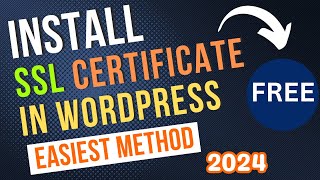 Install SSL Certificate WordPress  How to Install 