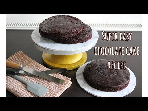 Easy and simple chocolate cake recipe Video