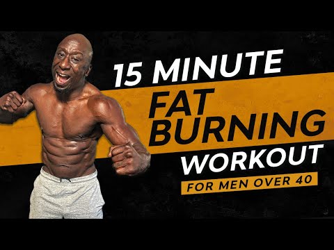 Killer 15 Minute Fat Burning HIIT Workout for Men Over 40 | No Repeat Bodyweight Circuit