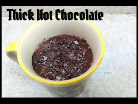 Thick and Creamy Hot Chocolate Recipe | Perfect Drink For Winters-Rashi's Recipe