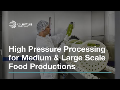 Quintus HPP QIF 400L High Pressure Processing Press for Medium & Large Scale Food Productions