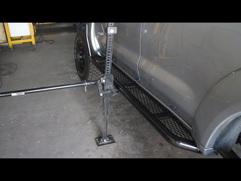 How to make a custum Side steps for Toyota Hilux