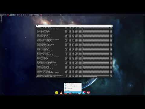 ArcoLinux : 1416 updating Arch Linux - before reboot - 1/2
