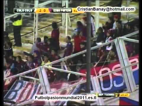 Cerro Porteño 3 Colo Colo 2 Copa Santander Libertadores 2011. Resumen