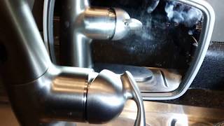 Tighten loose Moen kitchen faucet handle
