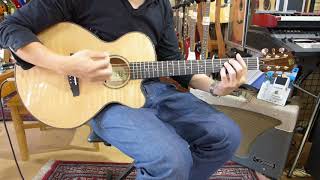 Video thumbnail for Crews Maniac Sound ES-1500C Limited Hard Maple / Koa by Hoochies SidePark