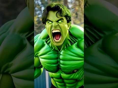 Hulk Versus Spider-Man Fight! #hulk #spiderman #shorts