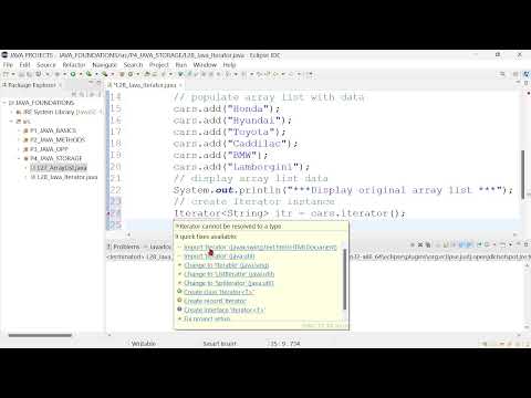 Ja29 Utilize Java Iterator With Arraylist Collection