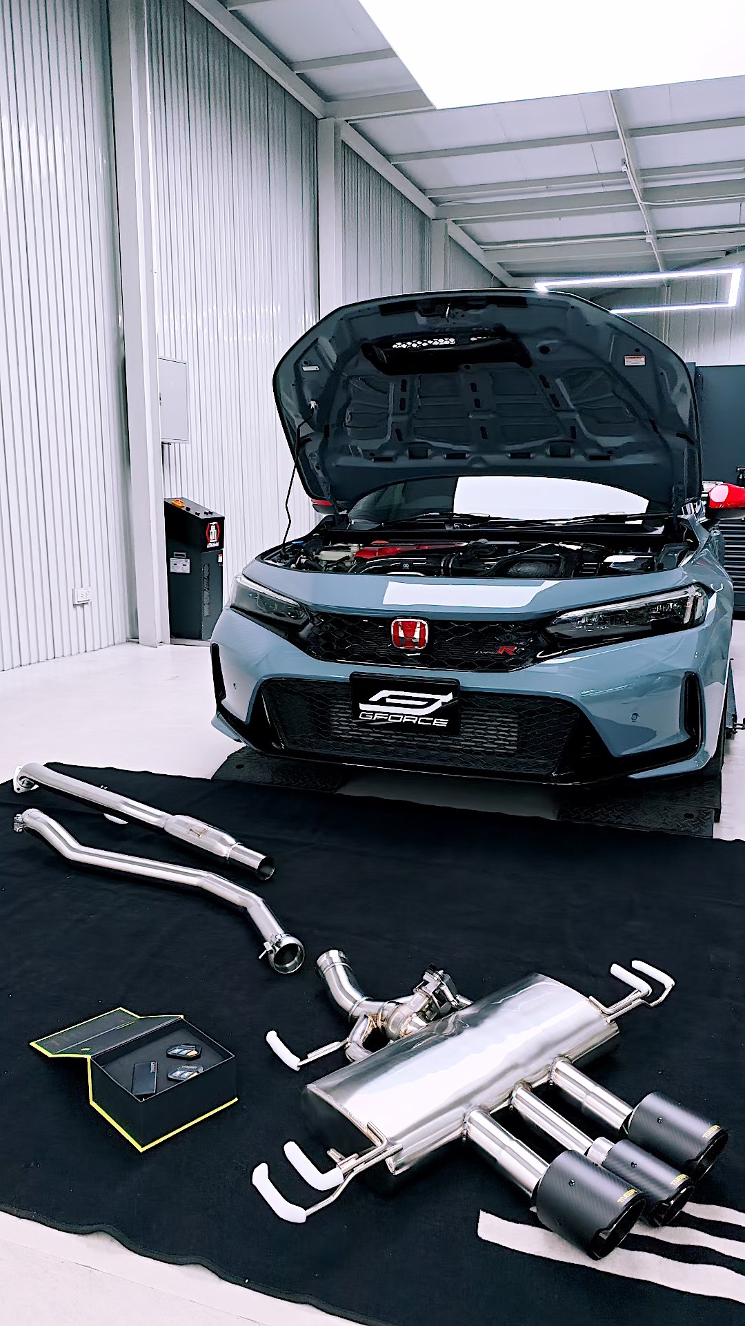 เงียบได้ ลั่นได้ แค่ปลายนิ้ว! ท่อไอเสีย TNEER Honda Civic Type-R FL5 | G-FORCE