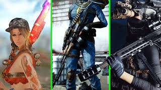 Fallout 4 -  Combined Arms - Modern Weapon Pack - All Weapons Showcase
