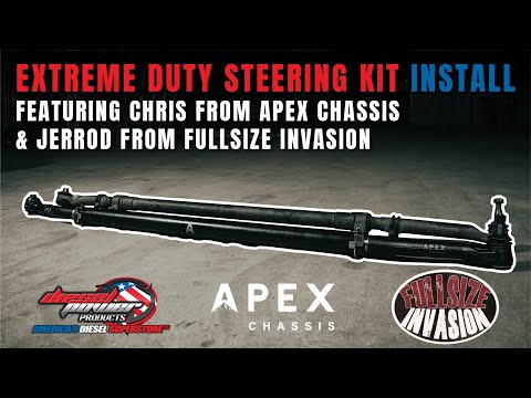APEX CHASSIS STEERING KIT INSTALL FT CHRIS FROM APEX CHASSIS & JERROD FROM FULL SIZE INVASION