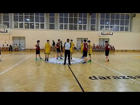 Zsíros Akadémia Kőbánya/A - Vasas FSA kosárlabda mérkőzés 2014.12.15.