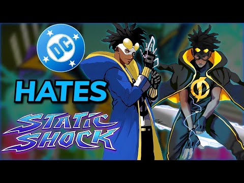 DC HATES And Disrespects Static Shock