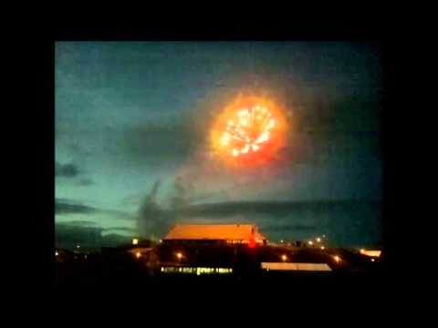 Steypafinalan 2013 fýrverk.