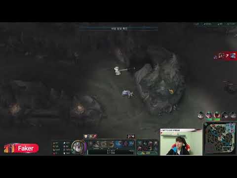 SKT T1 Faker // Hide on bush // Galio vs Aatrox // Live Stream // 1/2/19
