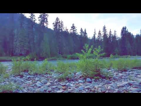 View of the river outside our camp