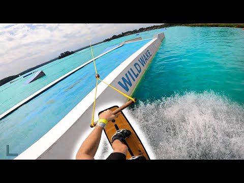 THIS WAKEBOARD PARK IS WILD!