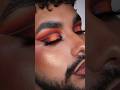 Orange Sunset 🍊#makeuptutorial #makeupartist #mua #eyemakeup #review