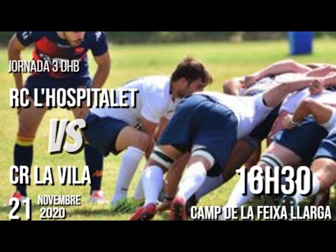 RC L'Hospitalet vs CR La Vila - J3 División de Honor B - Grupo B 2020-2021