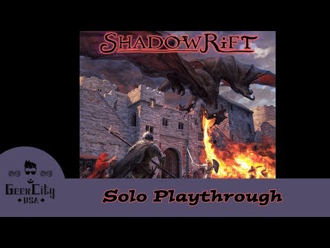 Solo Saturday - Shadowrift 2nd Edition - Solo Playthrough