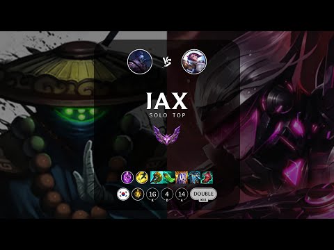 Jax Top vs Fiora - KR Master Patch 13.5