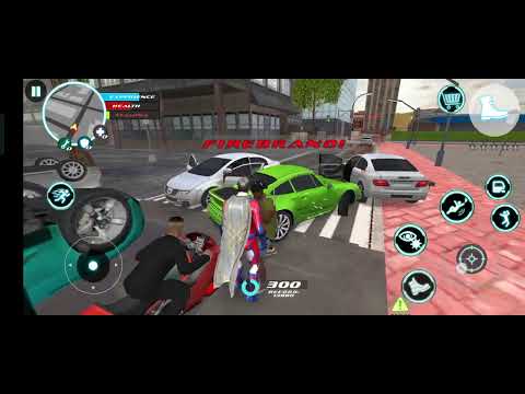 SuperHero Vs Transformer Robot Got Battle On Public Road || Rope Hero Vegas City #ropehero