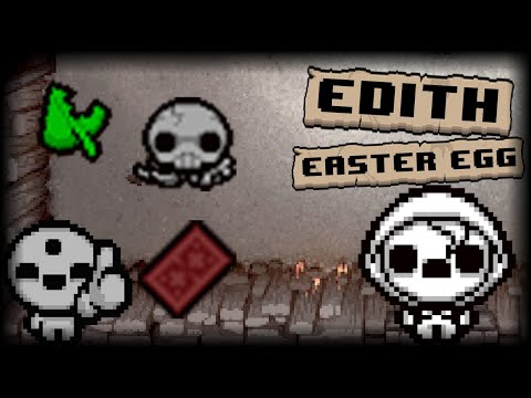 EDITH CAMEO Secret Easter Egg - The Binding of Isaac: Repentance [Antibirth character]