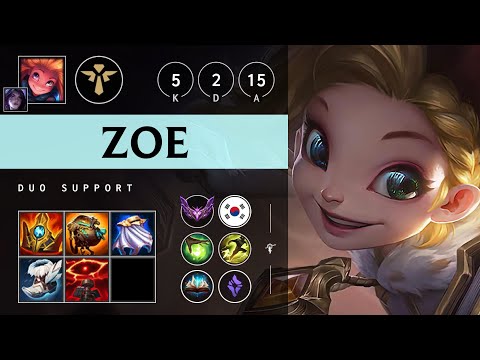 Zoe Support vs Alistar - KR Master Patch 25.17