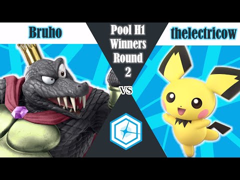 Bruho (King K. Rool) vs. thelectricow (Pichu) Pool H1 Winners Round 2 - Shine 2023