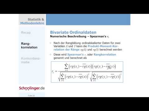 DS.007.21 Spearman's Idee: Die Rangkorrelation