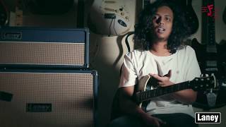 Video thumbnail for Laney artist Rhythm Shaw showcases his Lionheart L20H Head and LT212 Cabinet #LaneyAmps #PlayReal by Furtados Music