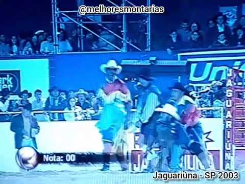 CLAUDEMIR DOS SANTOS X ROMANCE - RODEIO DE JAGUARIÚNA 2003