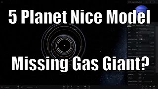 Were There 5 Gas Giants Before? 5 PLANET NICE MODEL - Universe Sandbox²