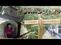 Visiting Sandland For Crazy Homemade Tunnels Trails Treehouses And Trains
