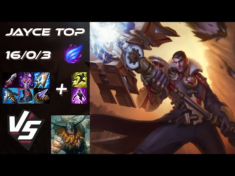 TOP Jayce vs Olaf - EU Challenger Patch 25.22