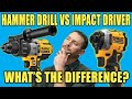 Hammer Drill VS Impact Driver | What's The Difference?