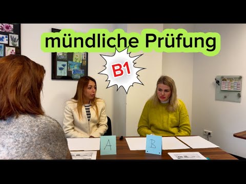 Mündliche Prüfung B1 Sprechen Teil TELC DTZ Test #mündlicheprüfung #b1prüfung #b1 #sprechen