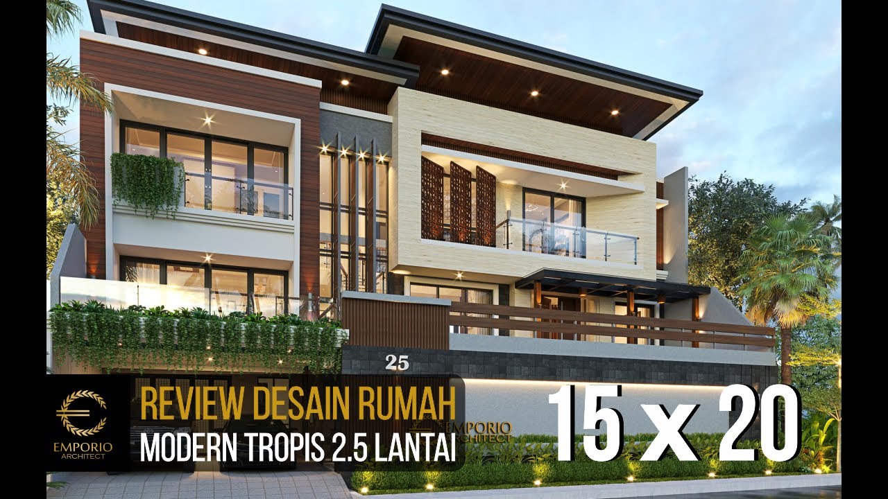 Desain Rumah Modern 25 Lantai Ibu Tutus Malang