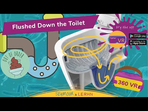 360 Video - Flushed Down a Toilet in Virtual Reality