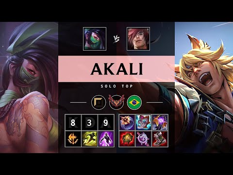 Akali Top vs Sett - BR Grandmaster Patch 25.13