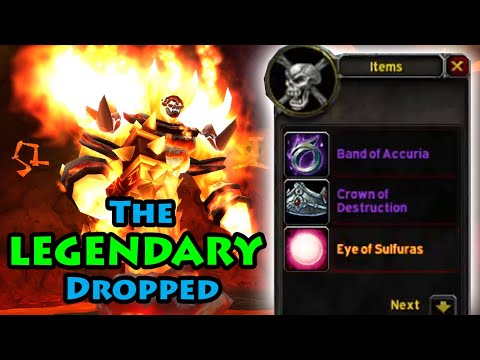 We got INSANE Ragnaros Loot in this Molten Core | Titan Reforge